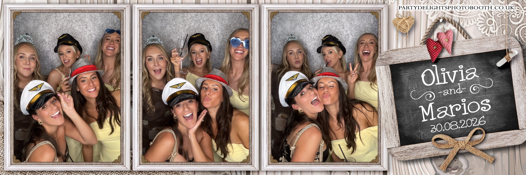 Olivia & Mario's Wedding | View more photos from the event at gallery.partydelightsphotobooth.co.uk/u/PartyDelightsPhotoBooth/Olivia-Marios-Wedding