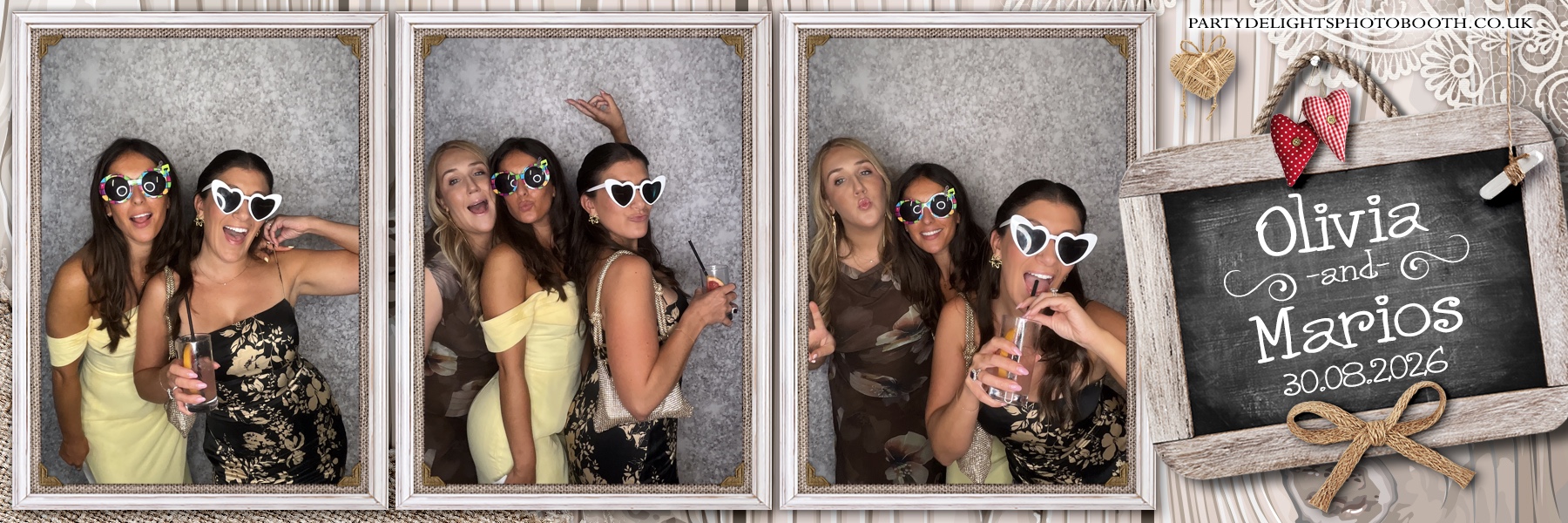 Olivia & Mario's Wedding | View more photos from the event at gallery.partydelightsphotobooth.co.uk/u/PartyDelightsPhotoBooth/Olivia-Marios-Wedding
