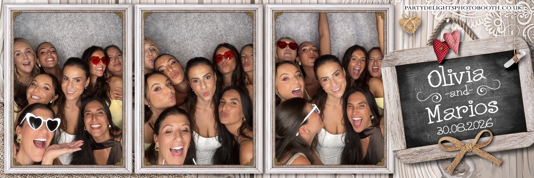Olivia & Mario's Wedding | View more photos from the event at gallery.partydelightsphotobooth.co.uk/u/PartyDelightsPhotoBooth/Olivia-Marios-Wedding