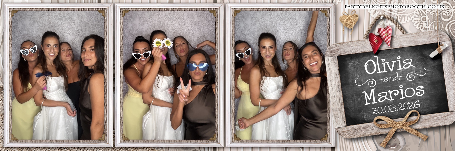 Olivia & Mario's Wedding | View more photos from the event at gallery.partydelightsphotobooth.co.uk/u/PartyDelightsPhotoBooth/Olivia-Marios-Wedding