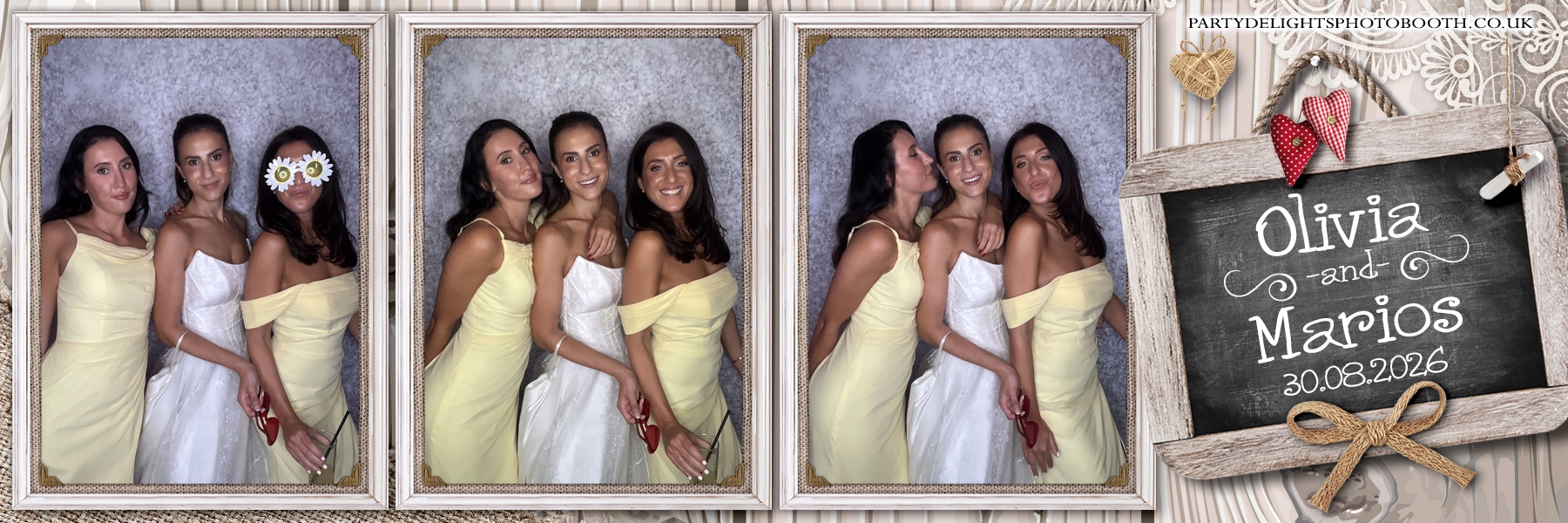 Olivia & Mario's Wedding | View more photos from the event at gallery.partydelightsphotobooth.co.uk/u/PartyDelightsPhotoBooth/Olivia-Marios-Wedding