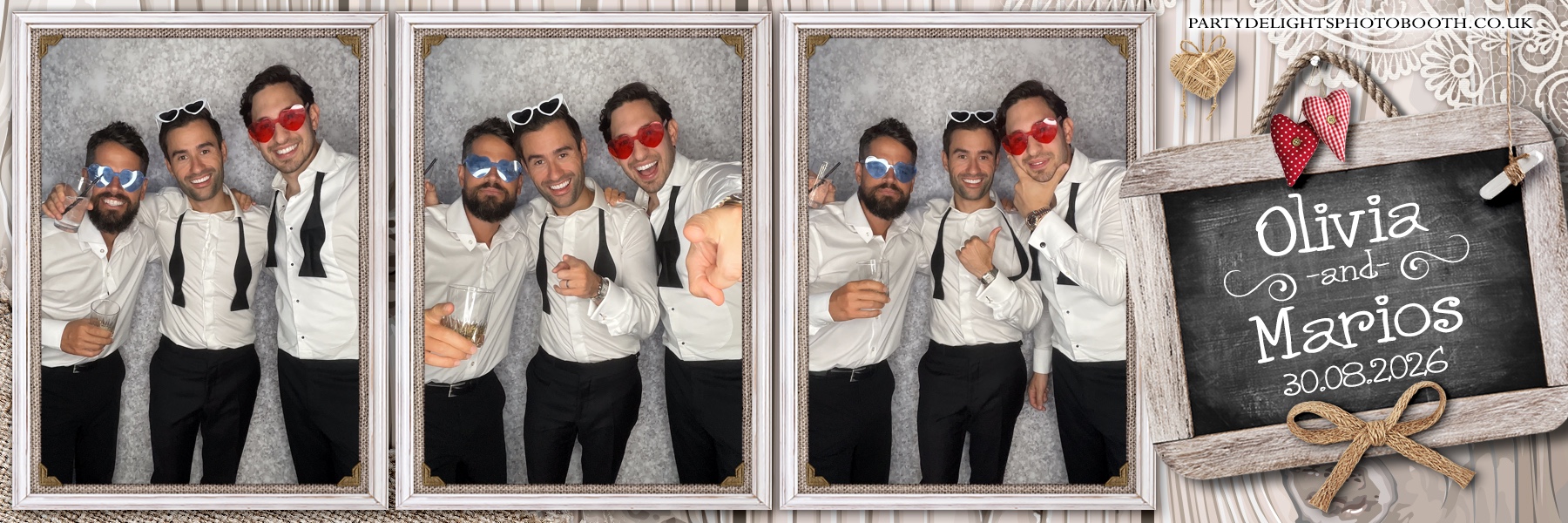 Olivia & Mario's Wedding | View more photos from the event at gallery.partydelightsphotobooth.co.uk/u/PartyDelightsPhotoBooth/Olivia-Marios-Wedding