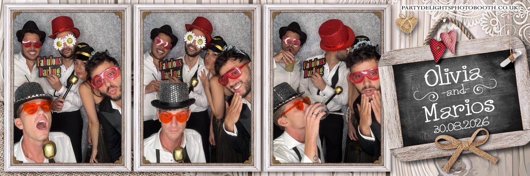 Olivia & Mario's Wedding | View more photos from the event at gallery.partydelightsphotobooth.co.uk/u/PartyDelightsPhotoBooth/Olivia-Marios-Wedding