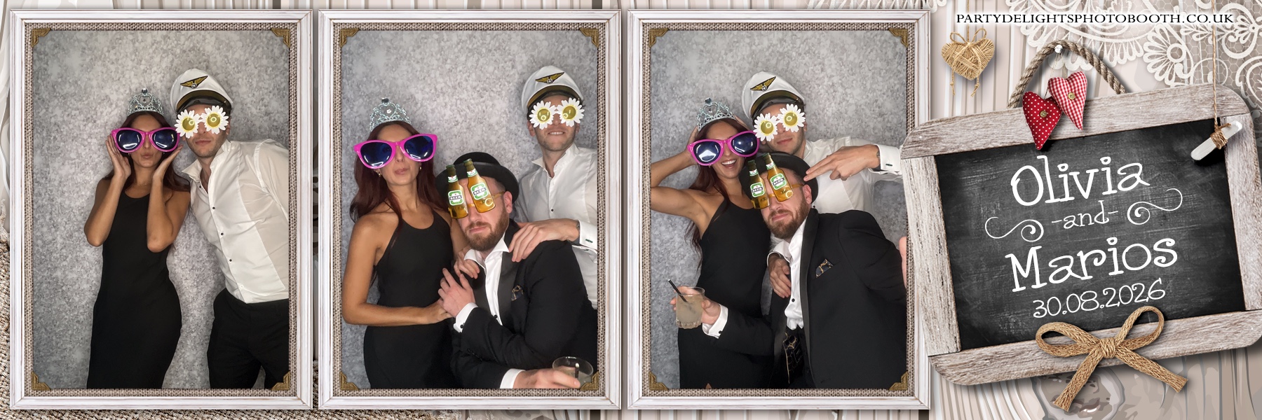 Olivia & Mario's Wedding | View more photos from the event at gallery.partydelightsphotobooth.co.uk/u/PartyDelightsPhotoBooth/Olivia-Marios-Wedding