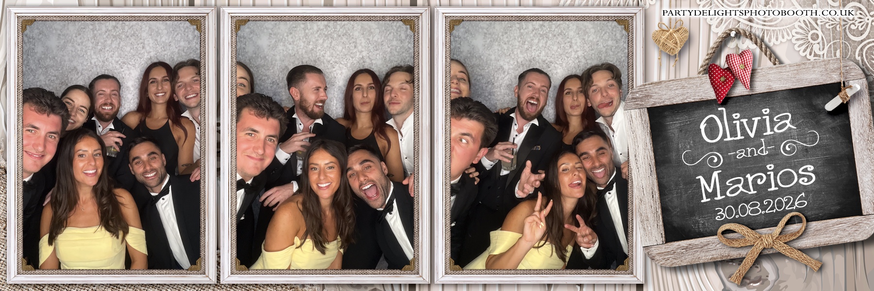 Olivia & Mario's Wedding | View more photos from the event at gallery.partydelightsphotobooth.co.uk/u/PartyDelightsPhotoBooth/Olivia-Marios-Wedding