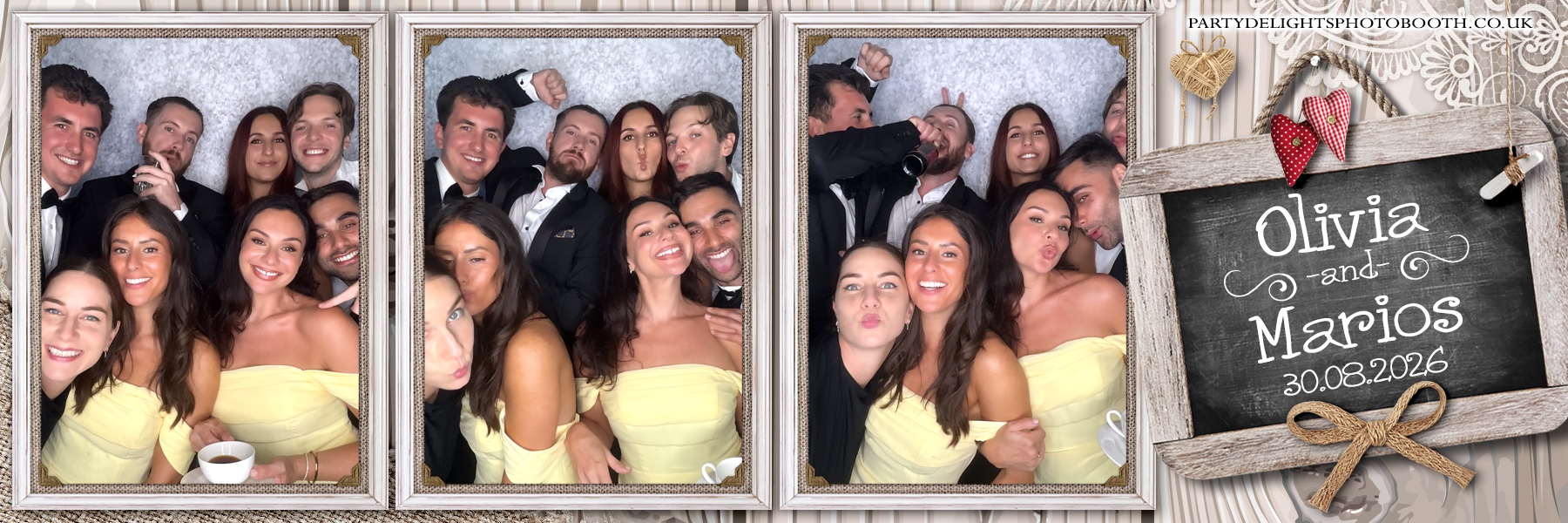 Olivia & Mario's Wedding | View more photos from the event at gallery.partydelightsphotobooth.co.uk/u/PartyDelightsPhotoBooth/Olivia-Marios-Wedding