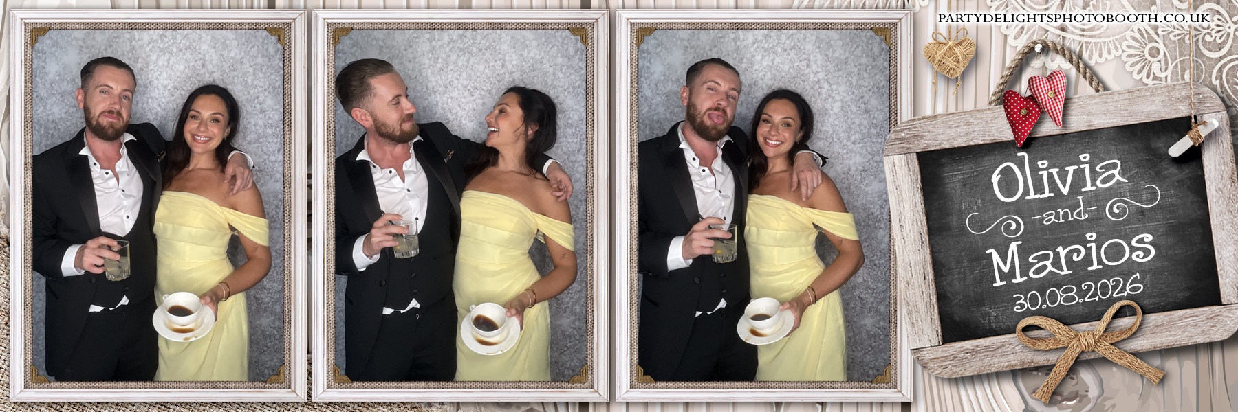 Olivia & Mario's Wedding | View more photos from the event at gallery.partydelightsphotobooth.co.uk/u/PartyDelightsPhotoBooth/Olivia-Marios-Wedding