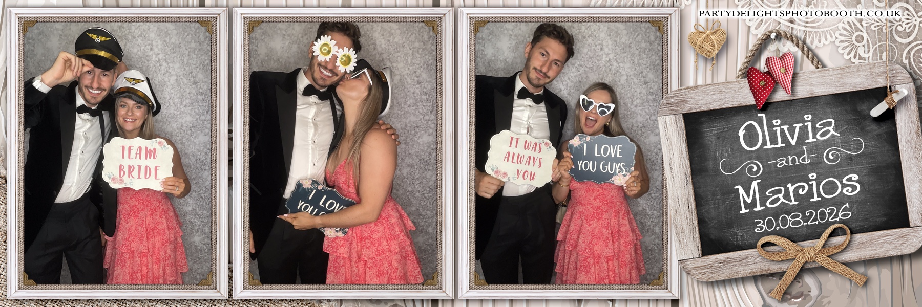 Olivia & Mario's Wedding | View more photos from the event at gallery.partydelightsphotobooth.co.uk/u/PartyDelightsPhotoBooth/Olivia-Marios-Wedding