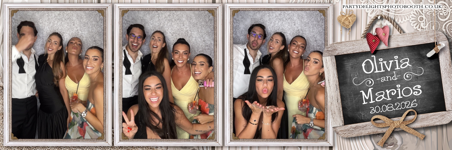 Olivia & Mario's Wedding | View more photos from the event at gallery.partydelightsphotobooth.co.uk/u/PartyDelightsPhotoBooth/Olivia-Marios-Wedding