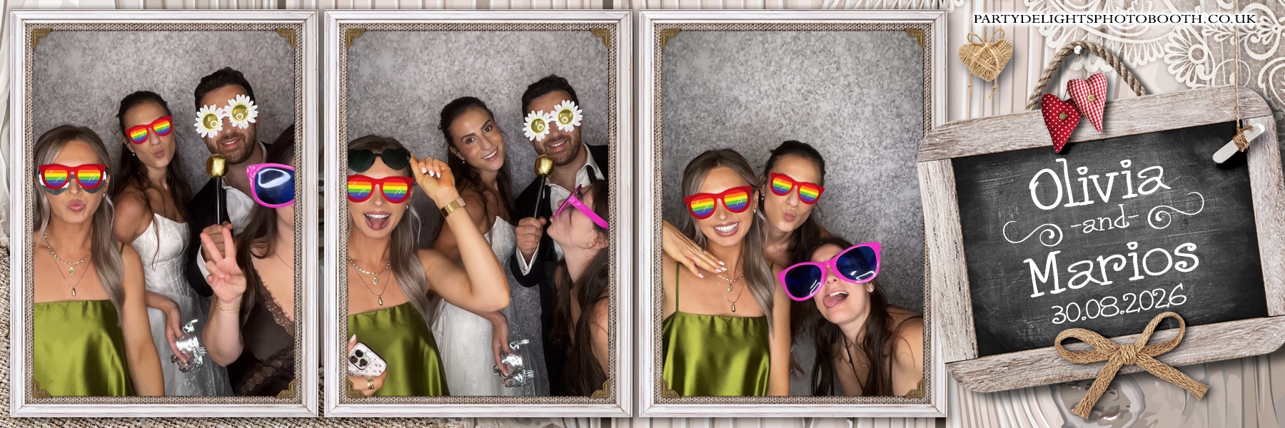 Olivia & Mario's Wedding | View more photos from the event at gallery.partydelightsphotobooth.co.uk/u/PartyDelightsPhotoBooth/Olivia-Marios-Wedding