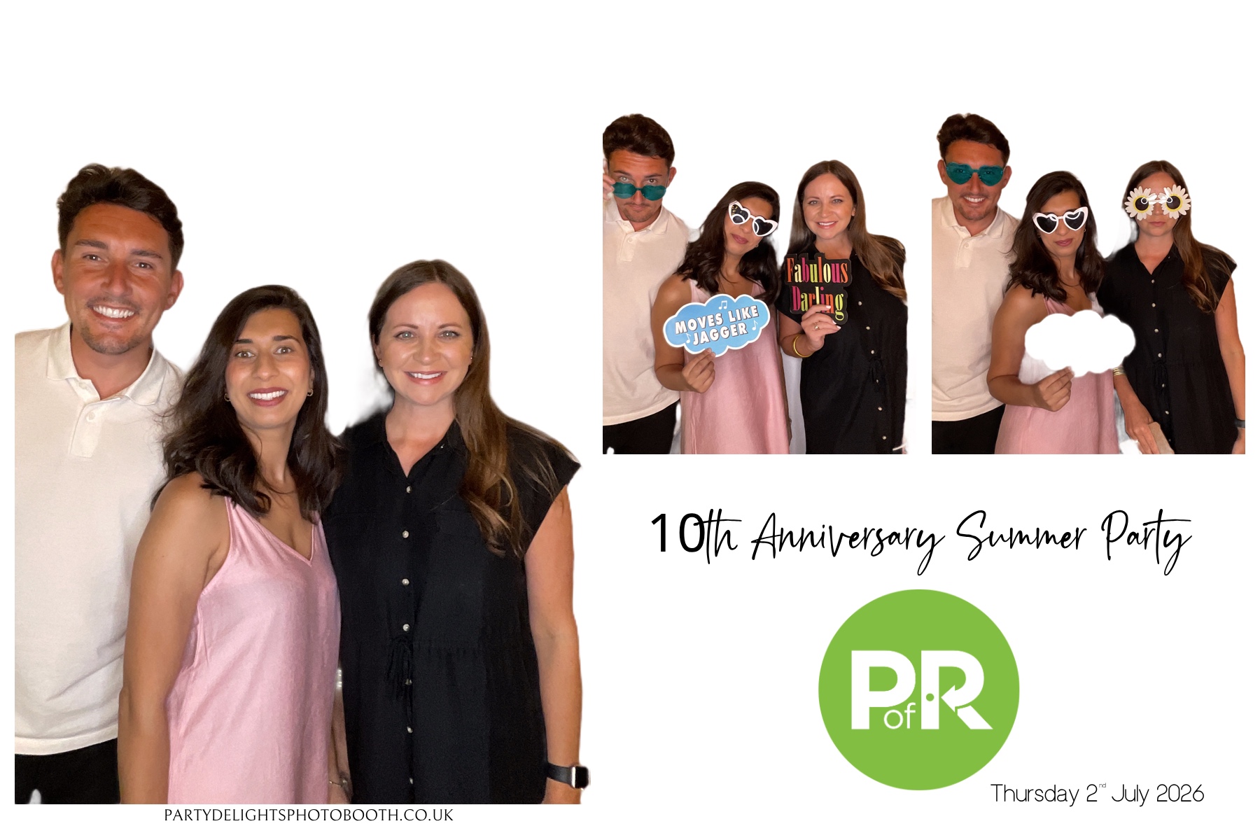 POR 10 year Anniversary Summer Party | View more photos from the event at gallery.partydelightsphotobooth.co.uk/u/PartyDelightsPhotoBooth/POR-10-year-Anniversary-Summer-Party