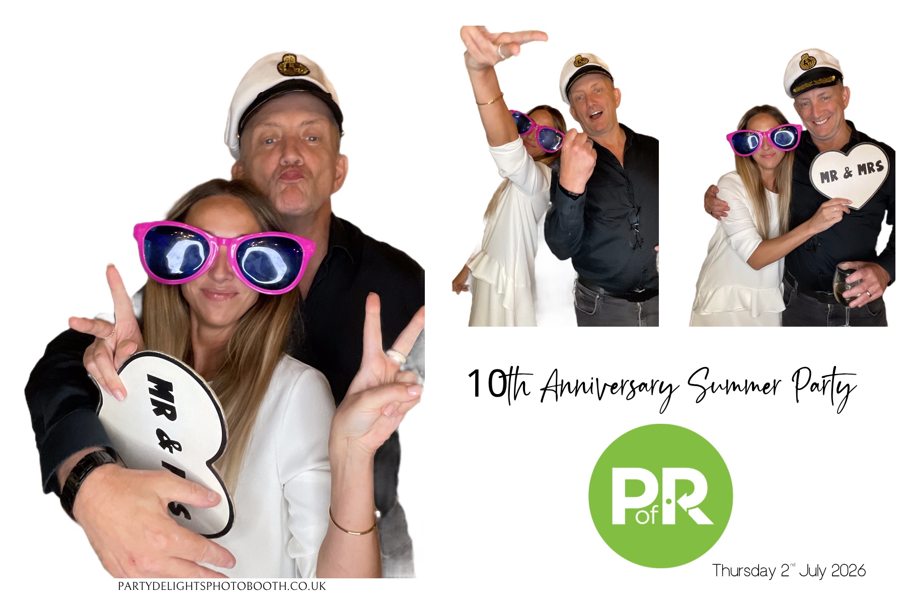 POR 10 year Anniversary Summer Party | View more photos from the event at gallery.partydelightsphotobooth.co.uk/u/PartyDelightsPhotoBooth/POR-10-year-Anniversary-Summer-Party