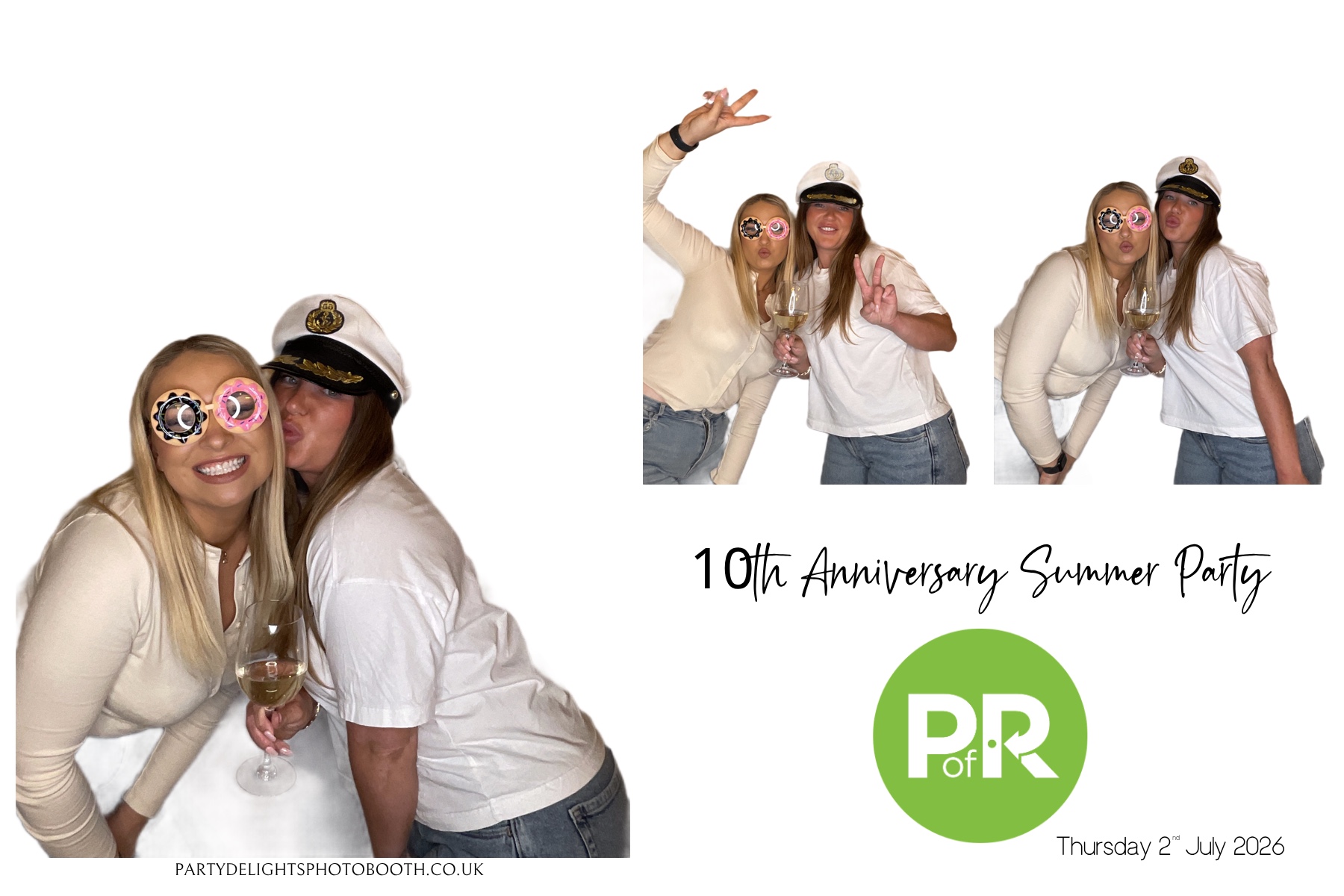POR 10 year Anniversary Summer Party | View more photos from the event at gallery.partydelightsphotobooth.co.uk/u/PartyDelightsPhotoBooth/POR-10-year-Anniversary-Summer-Party