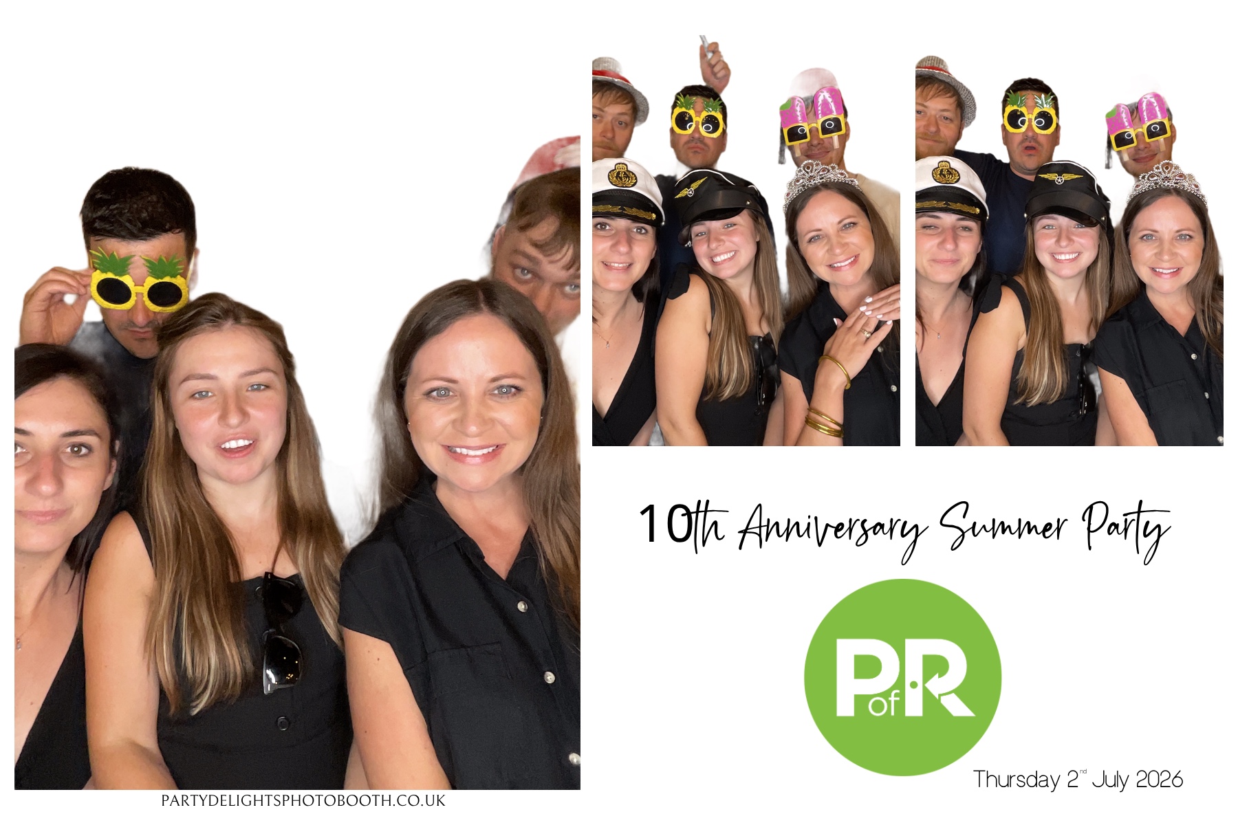 POR 10 year Anniversary Summer Party | View more photos from the event at gallery.partydelightsphotobooth.co.uk/u/PartyDelightsPhotoBooth/POR-10-year-Anniversary-Summer-Party