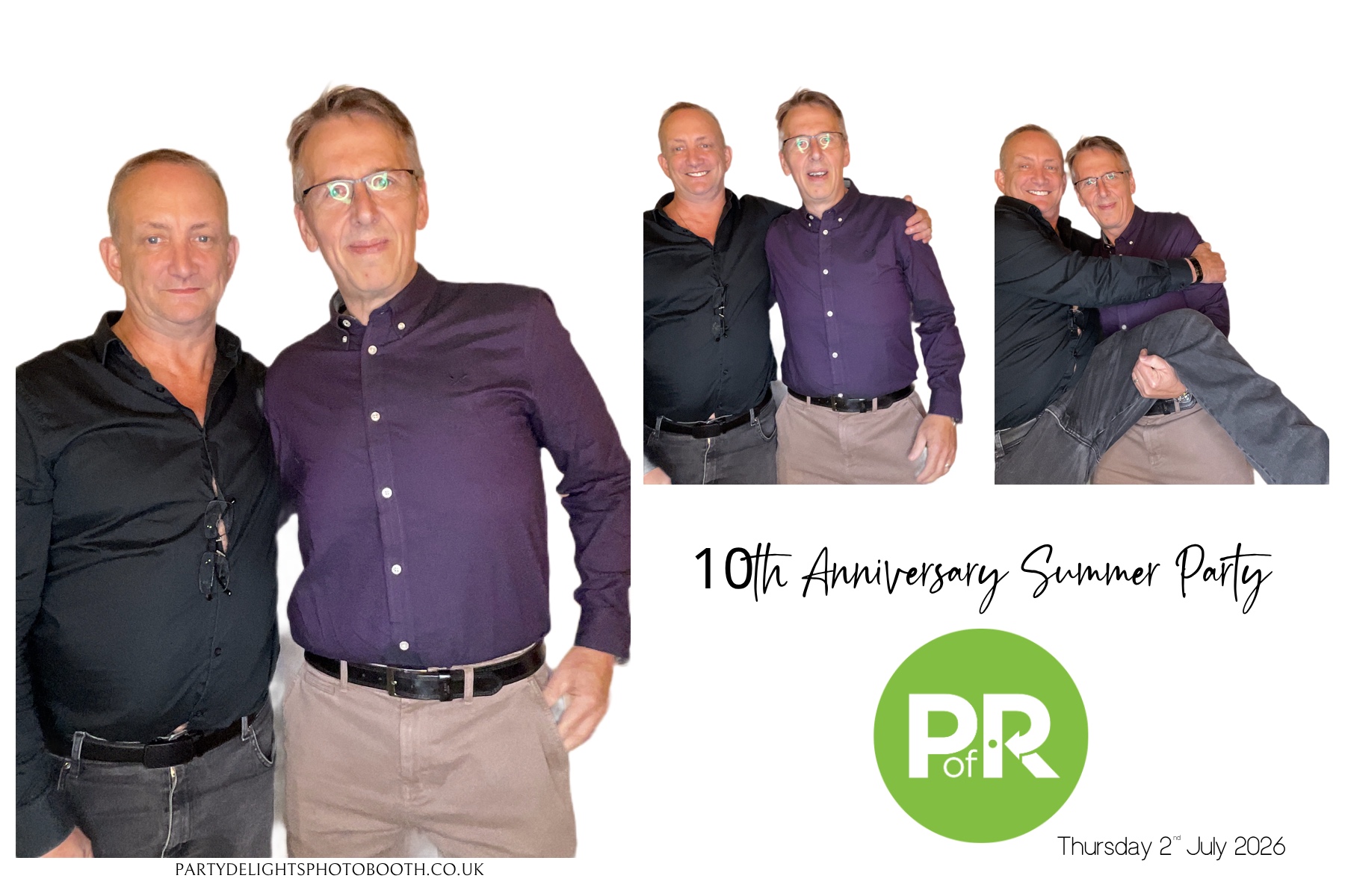 POR 10 year Anniversary Summer Party | View more photos from the event at gallery.partydelightsphotobooth.co.uk/u/PartyDelightsPhotoBooth/POR-10-year-Anniversary-Summer-Party
