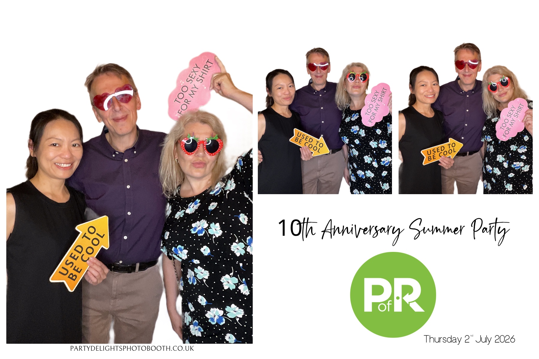 POR 10 year Anniversary Summer Party | View more photos from the event at gallery.partydelightsphotobooth.co.uk/u/PartyDelightsPhotoBooth/POR-10-year-Anniversary-Summer-Party