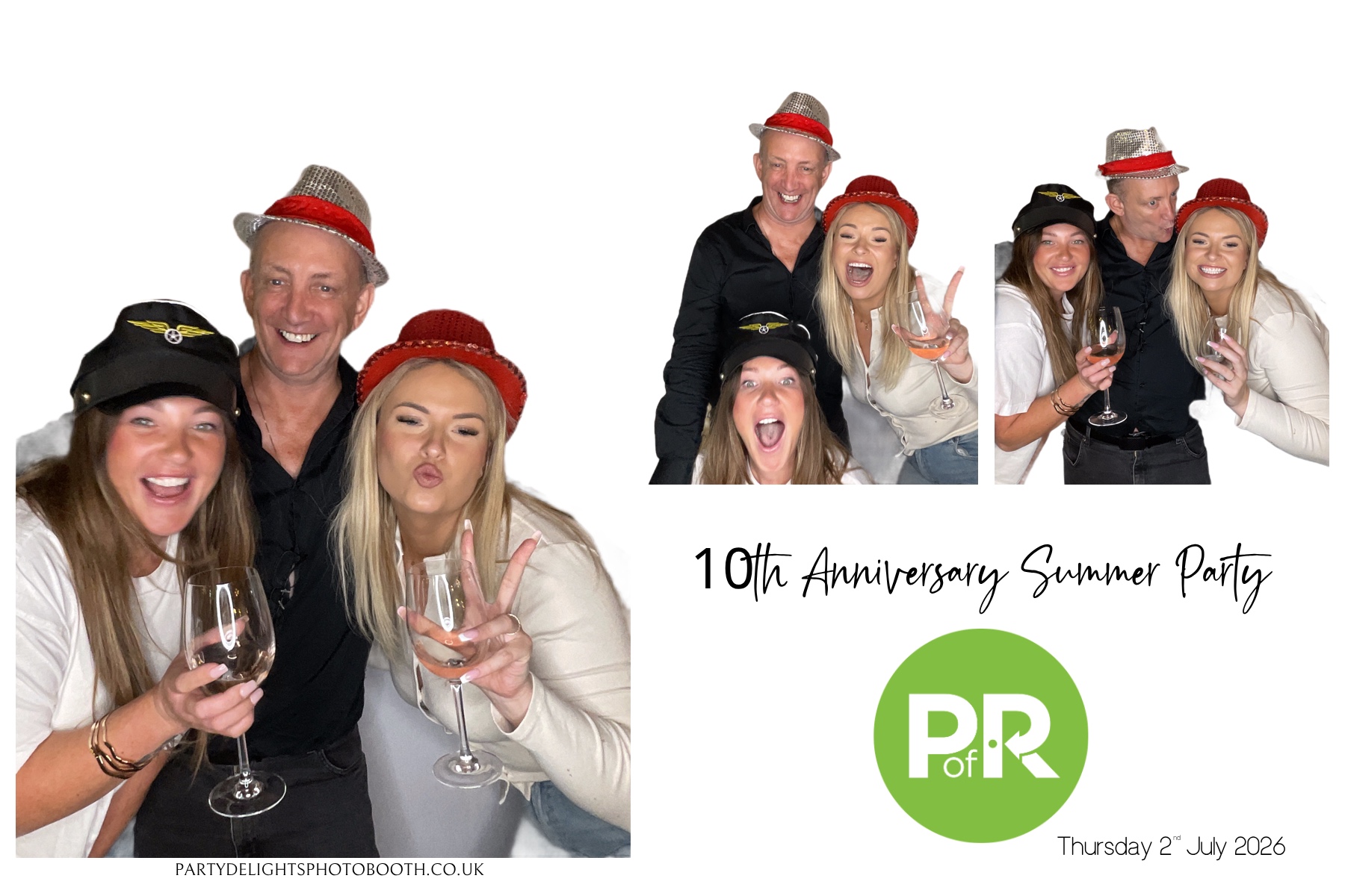 POR 10 year Anniversary Summer Party | View more photos from the event at gallery.partydelightsphotobooth.co.uk/u/PartyDelightsPhotoBooth/POR-10-year-Anniversary-Summer-Party