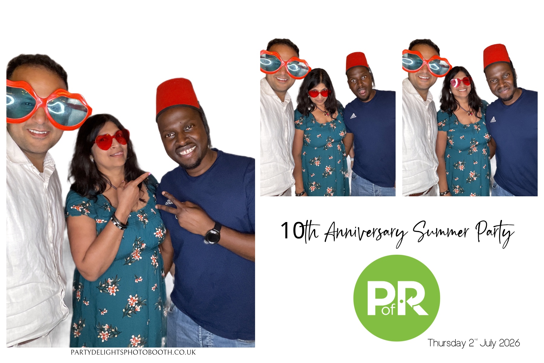 POR 10 year Anniversary Summer Party | View more photos from the event at gallery.partydelightsphotobooth.co.uk/u/PartyDelightsPhotoBooth/POR-10-year-Anniversary-Summer-Party