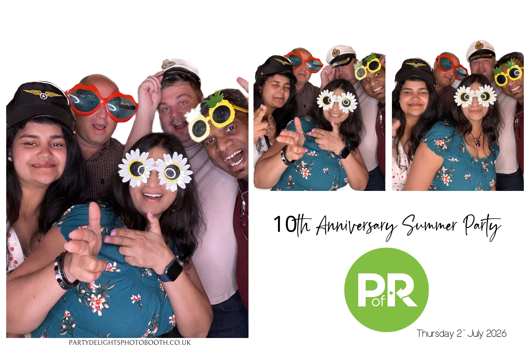 POR 10 year Anniversary Summer Party | View more photos from the event at gallery.partydelightsphotobooth.co.uk/u/PartyDelightsPhotoBooth/POR-10-year-Anniversary-Summer-Party