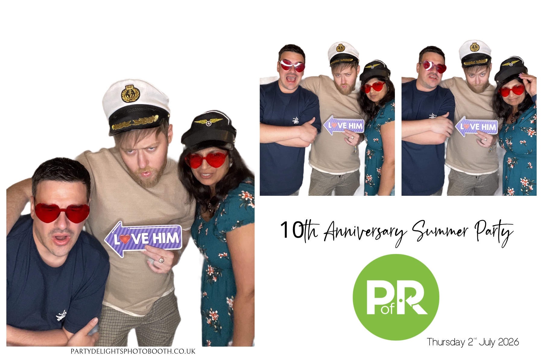 POR 10 year Anniversary Summer Party | View more photos from the event at gallery.partydelightsphotobooth.co.uk/u/PartyDelightsPhotoBooth/POR-10-year-Anniversary-Summer-Party