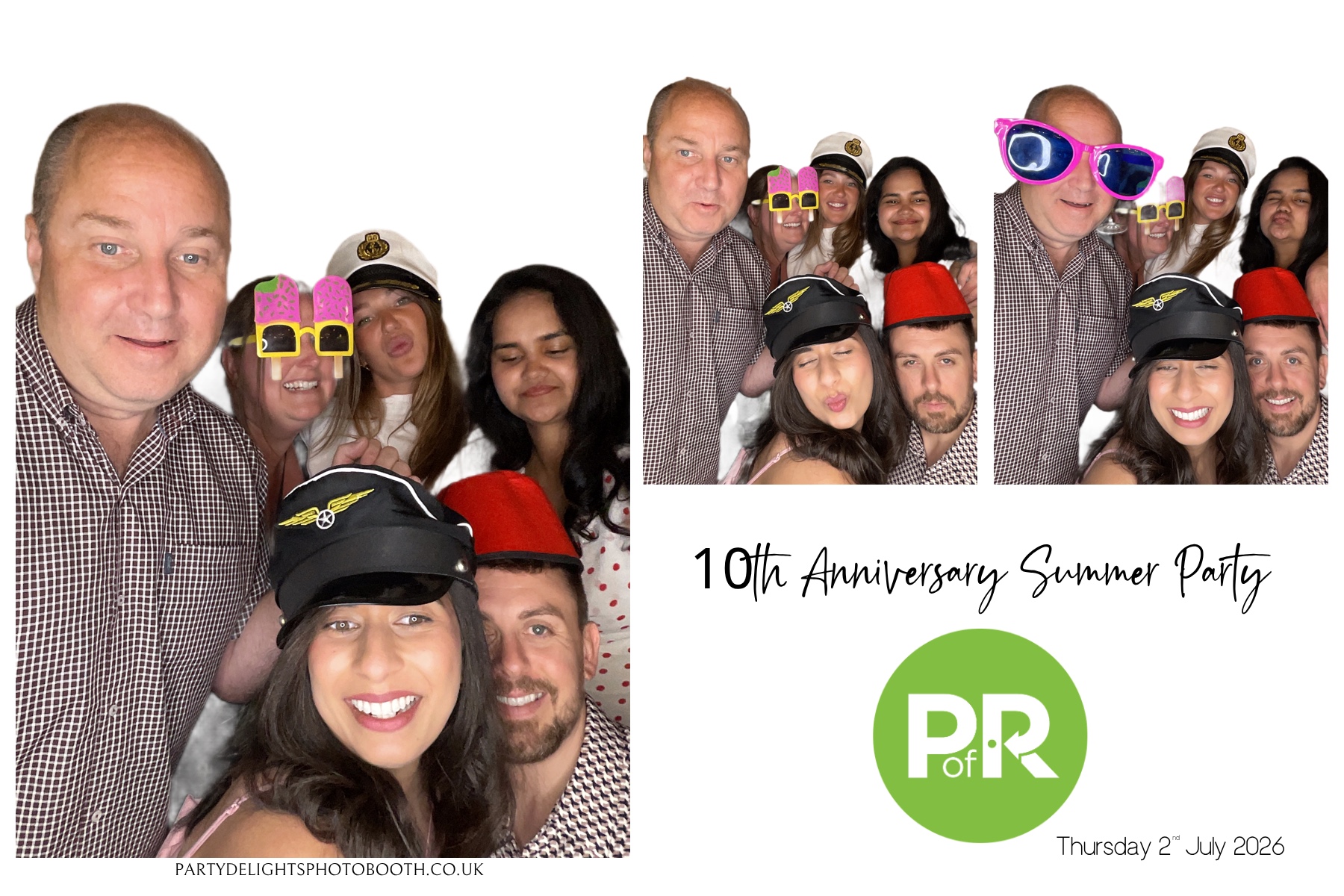 POR 10 year Anniversary Summer Party | View more photos from the event at gallery.partydelightsphotobooth.co.uk/u/PartyDelightsPhotoBooth/POR-10-year-Anniversary-Summer-Party