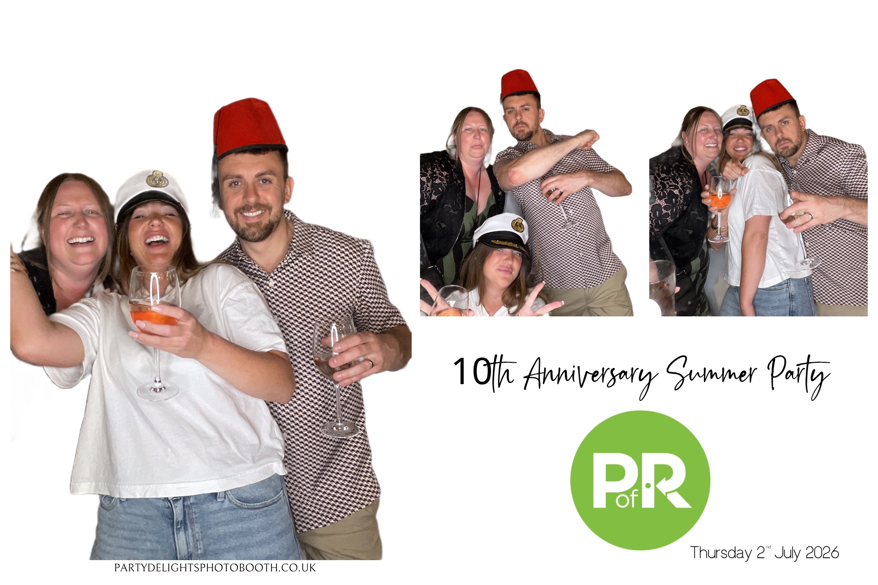 POR 10 year Anniversary Summer Party | View more photos from the event at gallery.partydelightsphotobooth.co.uk/u/PartyDelightsPhotoBooth/POR-10-year-Anniversary-Summer-Party