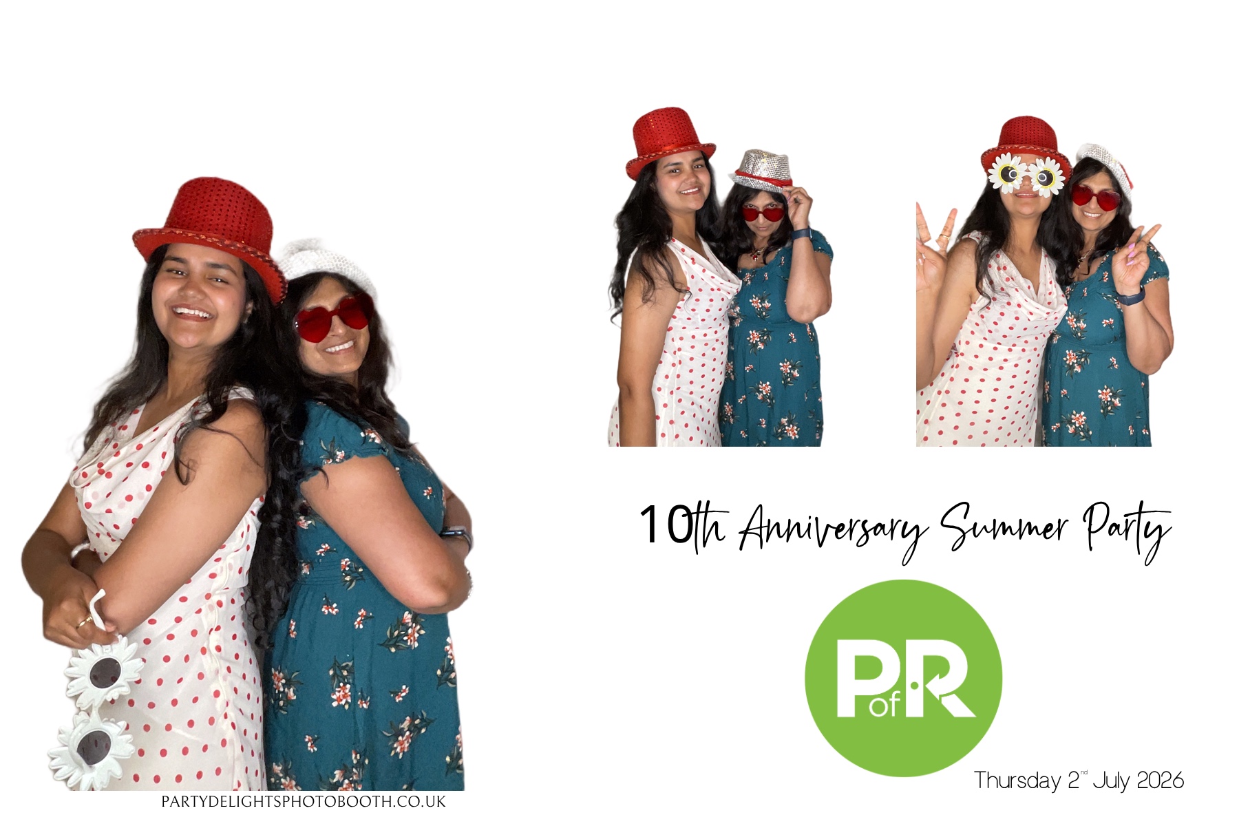 POR 10 year Anniversary Summer Party | View more photos from the event at gallery.partydelightsphotobooth.co.uk/u/PartyDelightsPhotoBooth/POR-10-year-Anniversary-Summer-Party