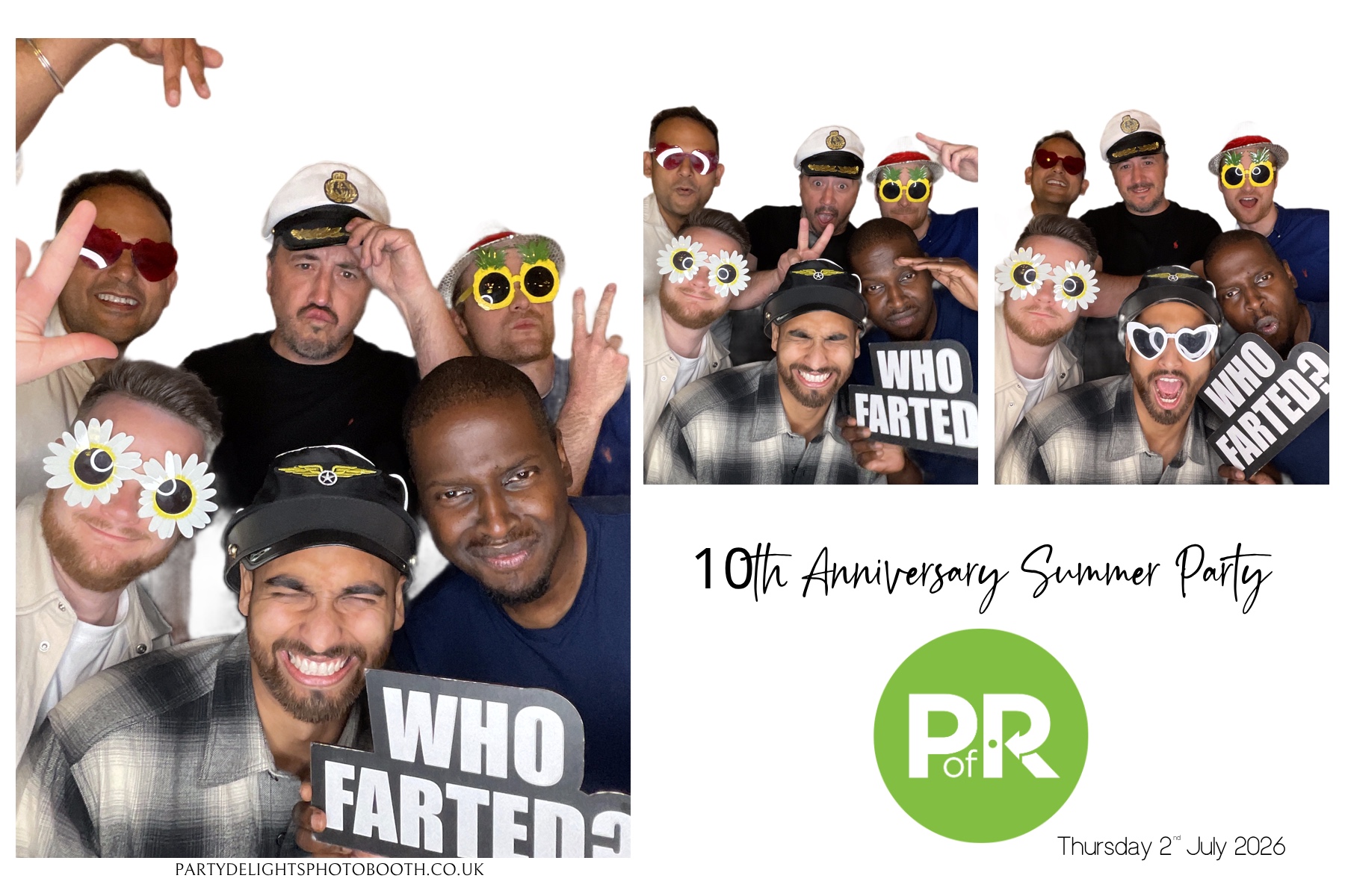 POR 10 year Anniversary Summer Party | View more photos from the event at gallery.partydelightsphotobooth.co.uk/u/PartyDelightsPhotoBooth/POR-10-year-Anniversary-Summer-Party