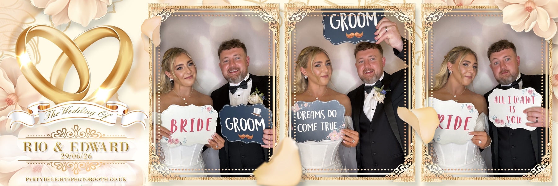 Rio & Edwards Wedding Day | View more photos from the event at gallery.partydelightsphotobooth.co.uk/u/PartyDelightsPhotoBooth/Rio-Edwards-Wedding-Day