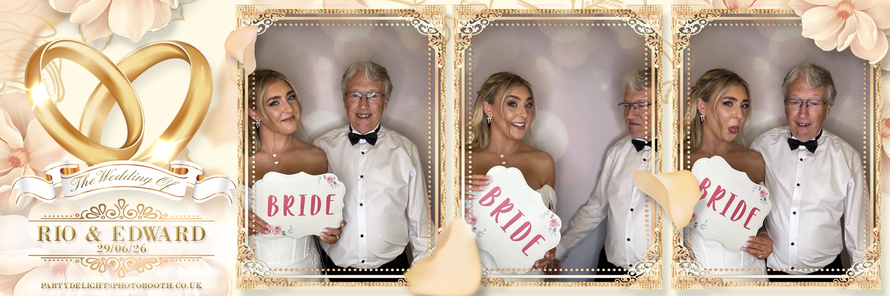 Rio & Edwards Wedding Day | View more photos from the event at gallery.partydelightsphotobooth.co.uk/u/PartyDelightsPhotoBooth/Rio-Edwards-Wedding-Day
