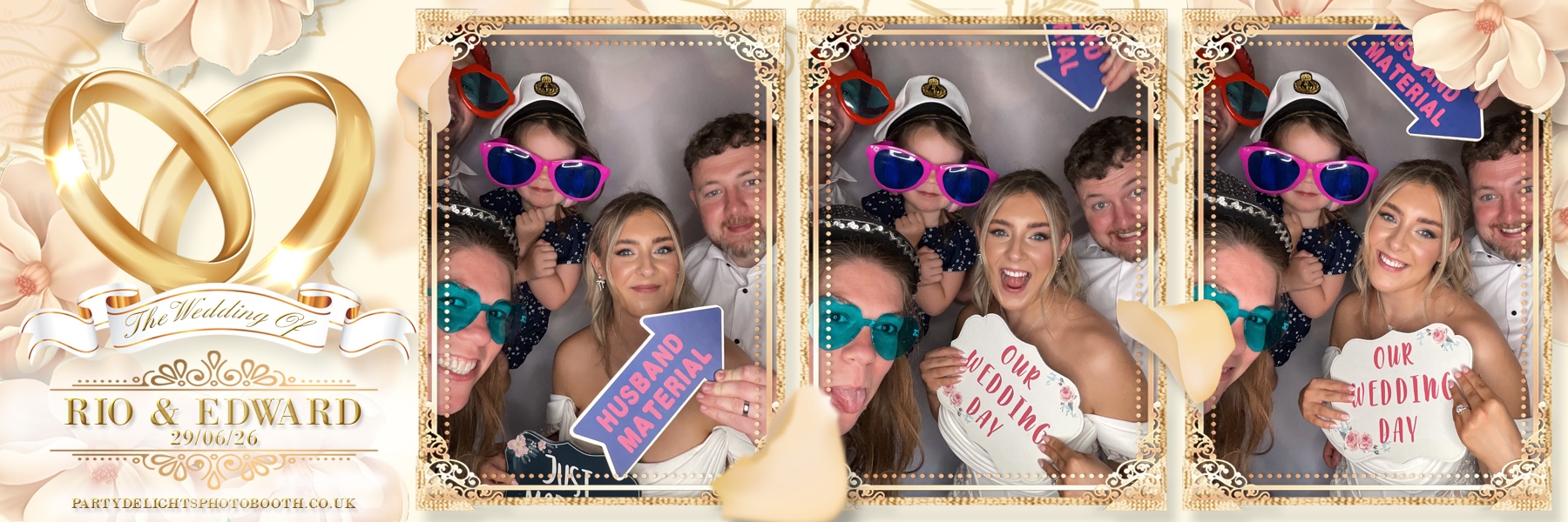 Rio & Edwards Wedding Day | View more photos from the event at gallery.partydelightsphotobooth.co.uk/u/PartyDelightsPhotoBooth/Rio-Edwards-Wedding-Day