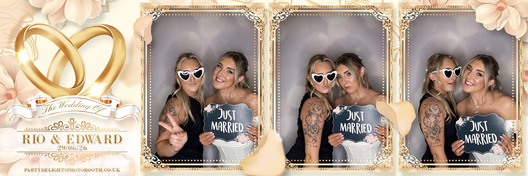 Rio & Edwards Wedding Day | View more photos from the event at gallery.partydelightsphotobooth.co.uk/u/PartyDelightsPhotoBooth/Rio-Edwards-Wedding-Day