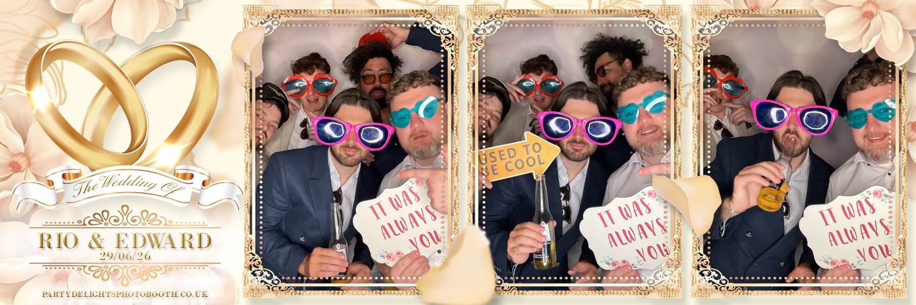 Rio & Edwards Wedding Day | View more photos from the event at gallery.partydelightsphotobooth.co.uk/u/PartyDelightsPhotoBooth/Rio-Edwards-Wedding-Day