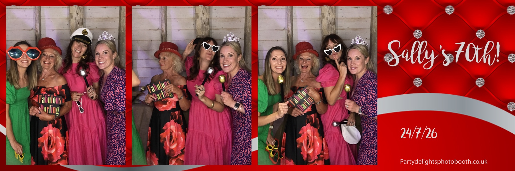 Sally's 70th Birthday | View more photos from the event at gallery.partydelightsphotobooth.co.uk/u/PartyDelightsPhotoBooth/Sallys-70th-Birthday