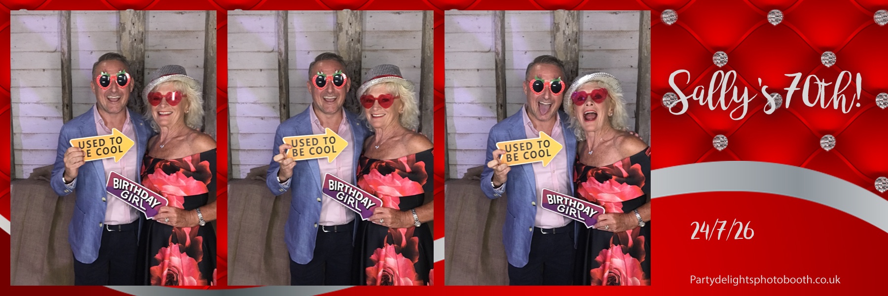 Sally's 70th Birthday | View more photos from the event at gallery.partydelightsphotobooth.co.uk/u/PartyDelightsPhotoBooth/Sallys-70th-Birthday