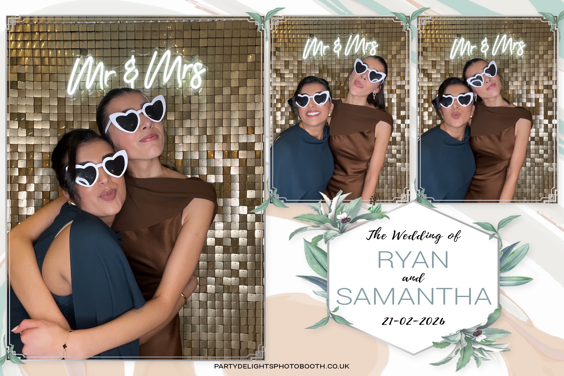 Samantha & Ryan Powar | View more photos from the event at gallery.partydelightsphotobooth.co.uk/u/PartyDelightsPhotoBooth/Samantha-Ryan-Powar