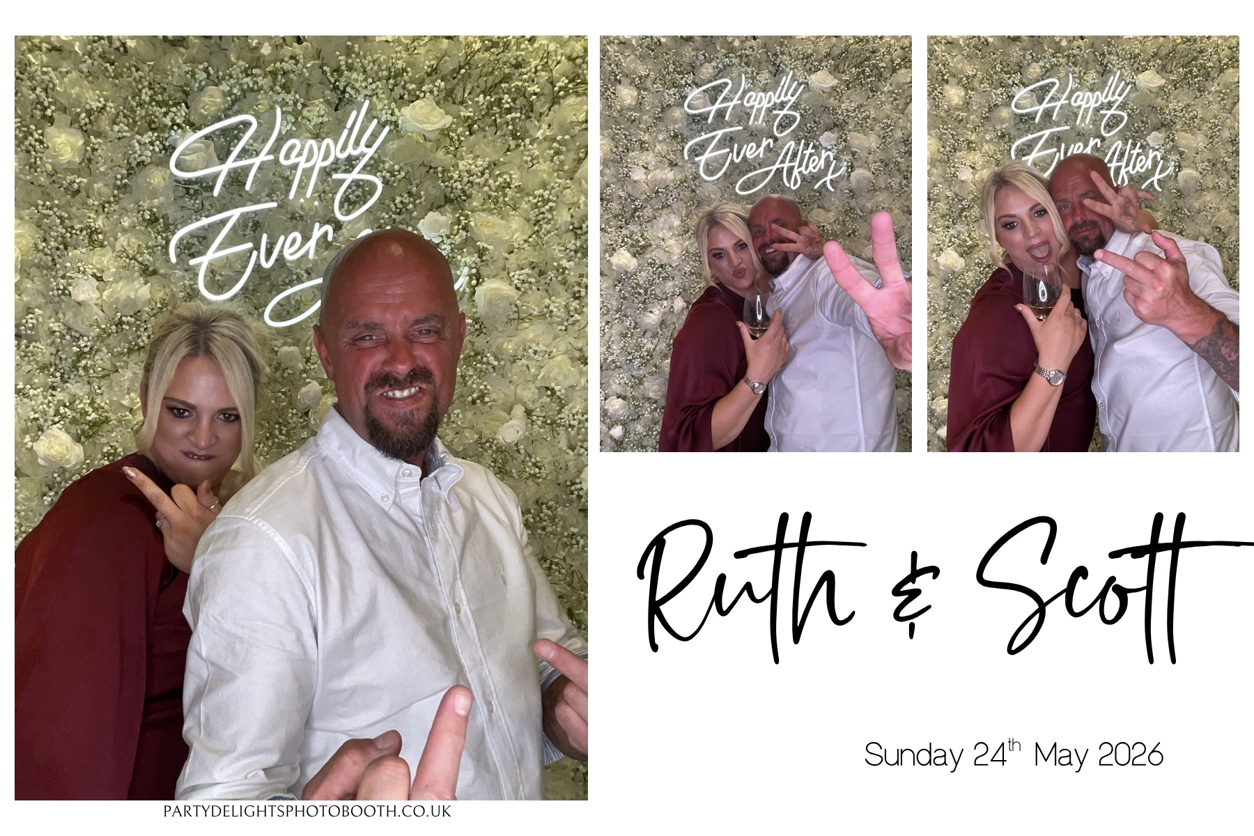 Scott & ruths wedding | View more photos from the event at gallery.partydelightsphotobooth.co.uk/u/PartyDelightsPhotoBooth/Scott-ruths-wedding