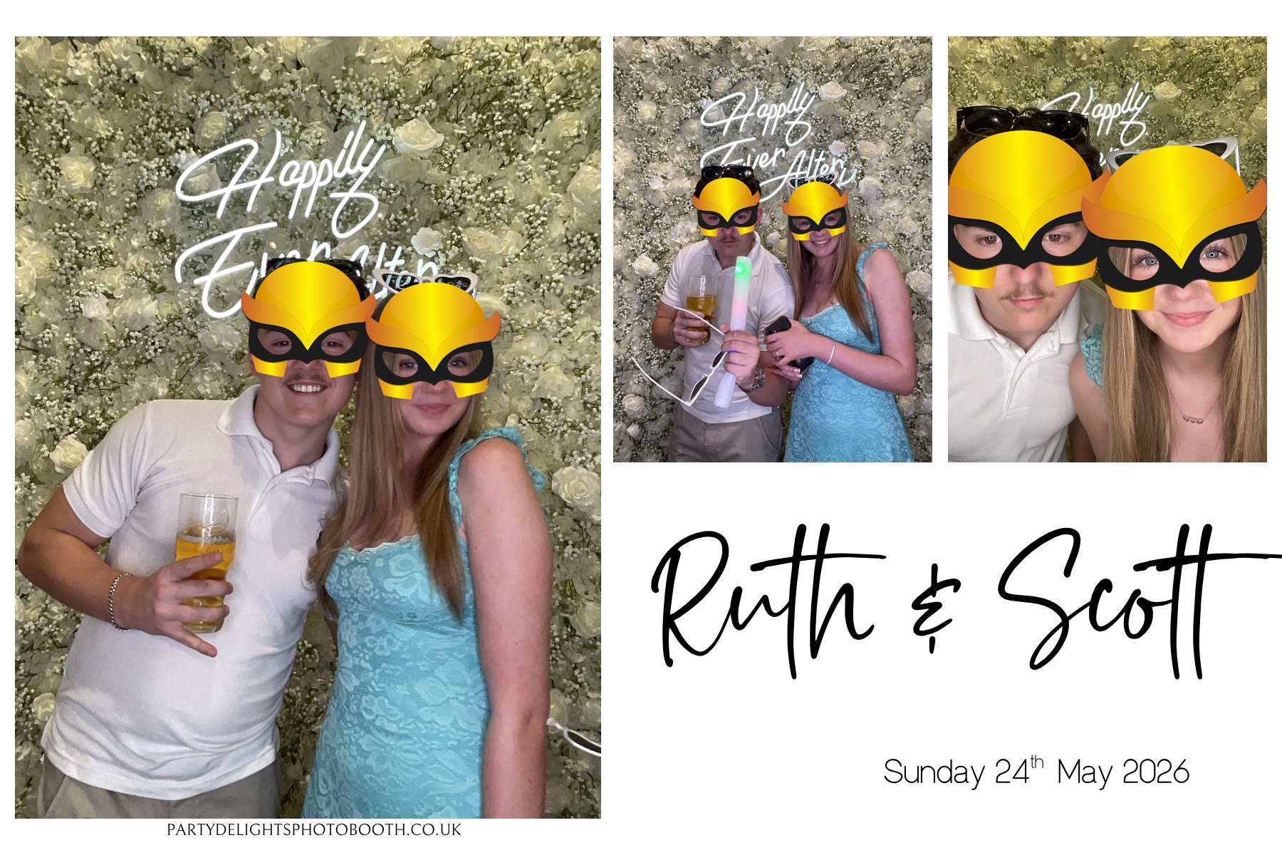Scott & ruths wedding | View more photos from the event at gallery.partydelightsphotobooth.co.uk/u/PartyDelightsPhotoBooth/Scott-ruths-wedding