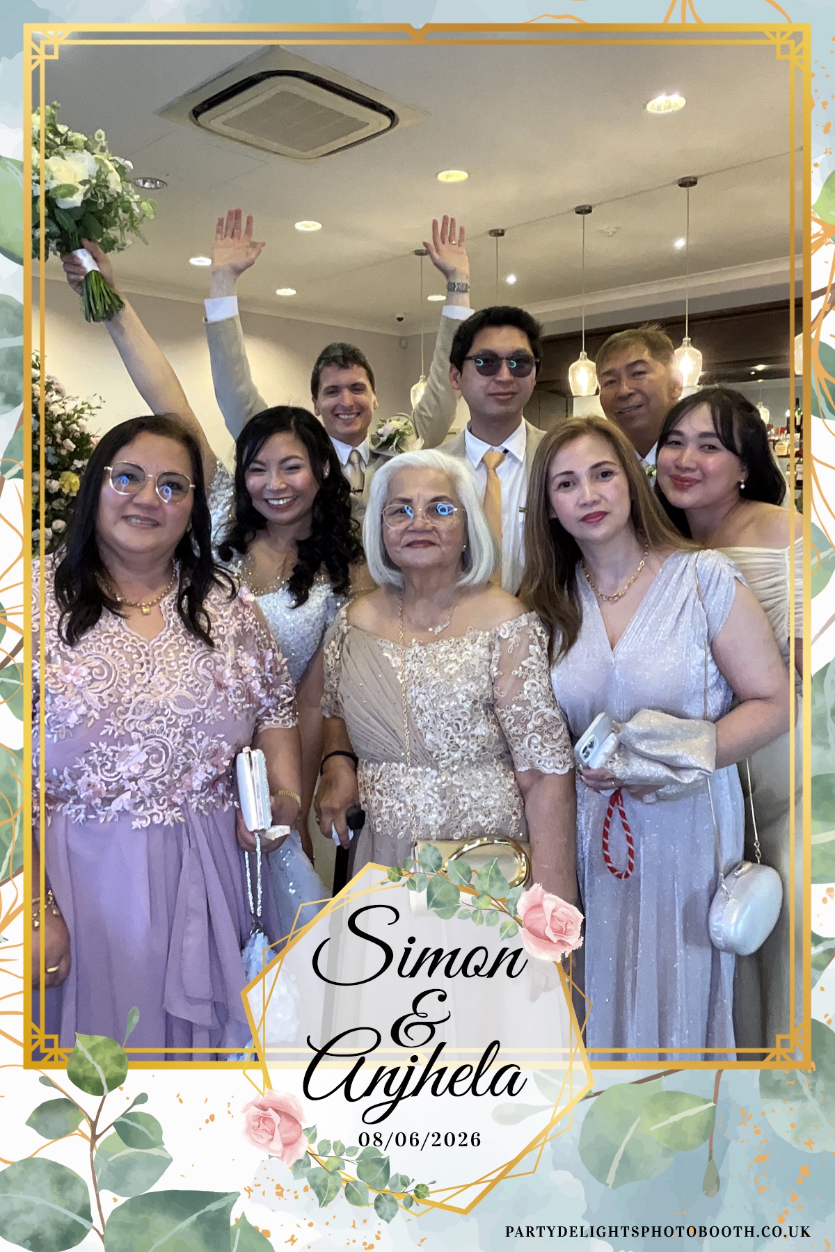 Simon and Anjhela’s Wedding | View more photos from the event at gallery.partydelightsphotobooth.co.uk/u/PartyDelightsPhotoBooth/Simon-and-Anjhela’s-Wedding