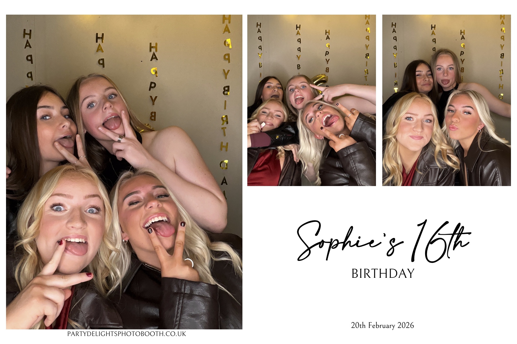 Sophie's 16th Birthday | View more photos from the event at gallery.partydelightsphotobooth.co.uk/u/PartyDelightsPhotoBooth/Sophies-16th-Birthday-0