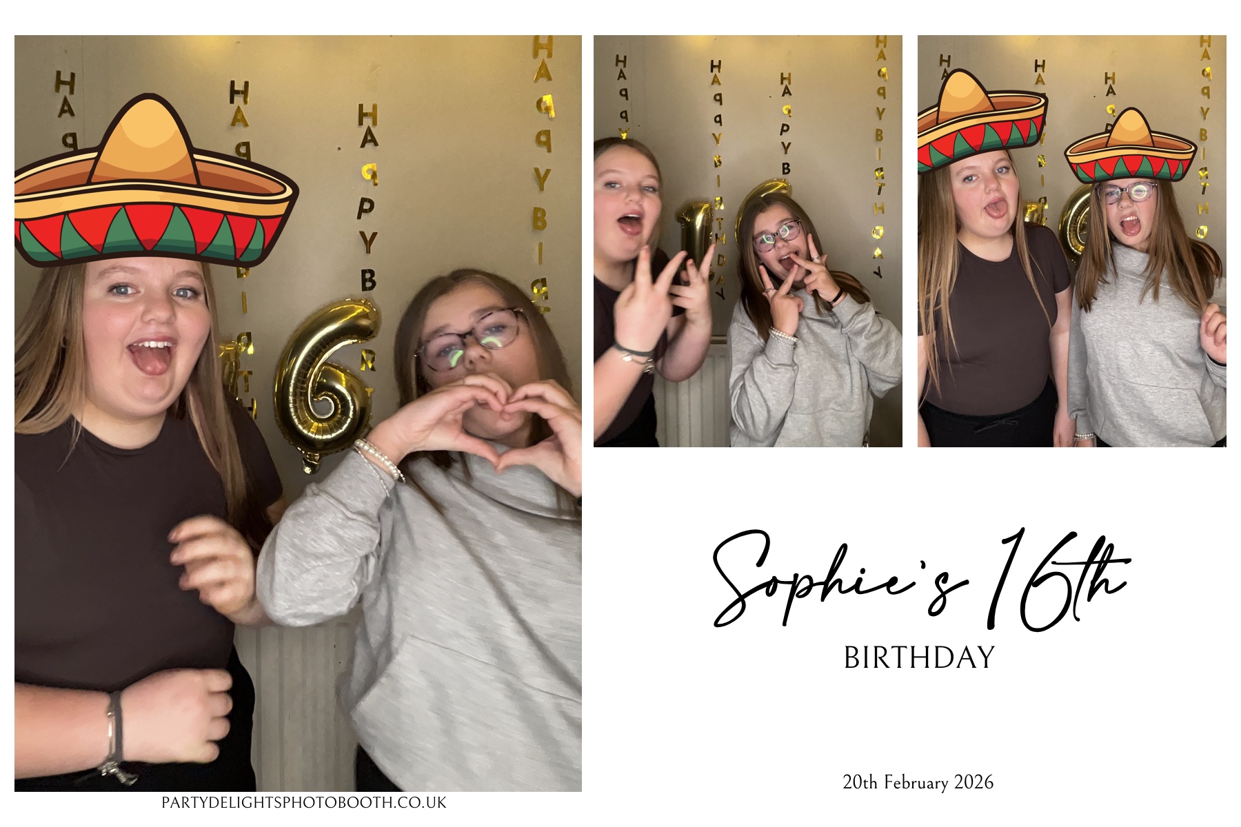 Sophie's 16th Birthday | View more photos from the event at gallery.partydelightsphotobooth.co.uk/u/PartyDelightsPhotoBooth/Sophies-16th-Birthday-0