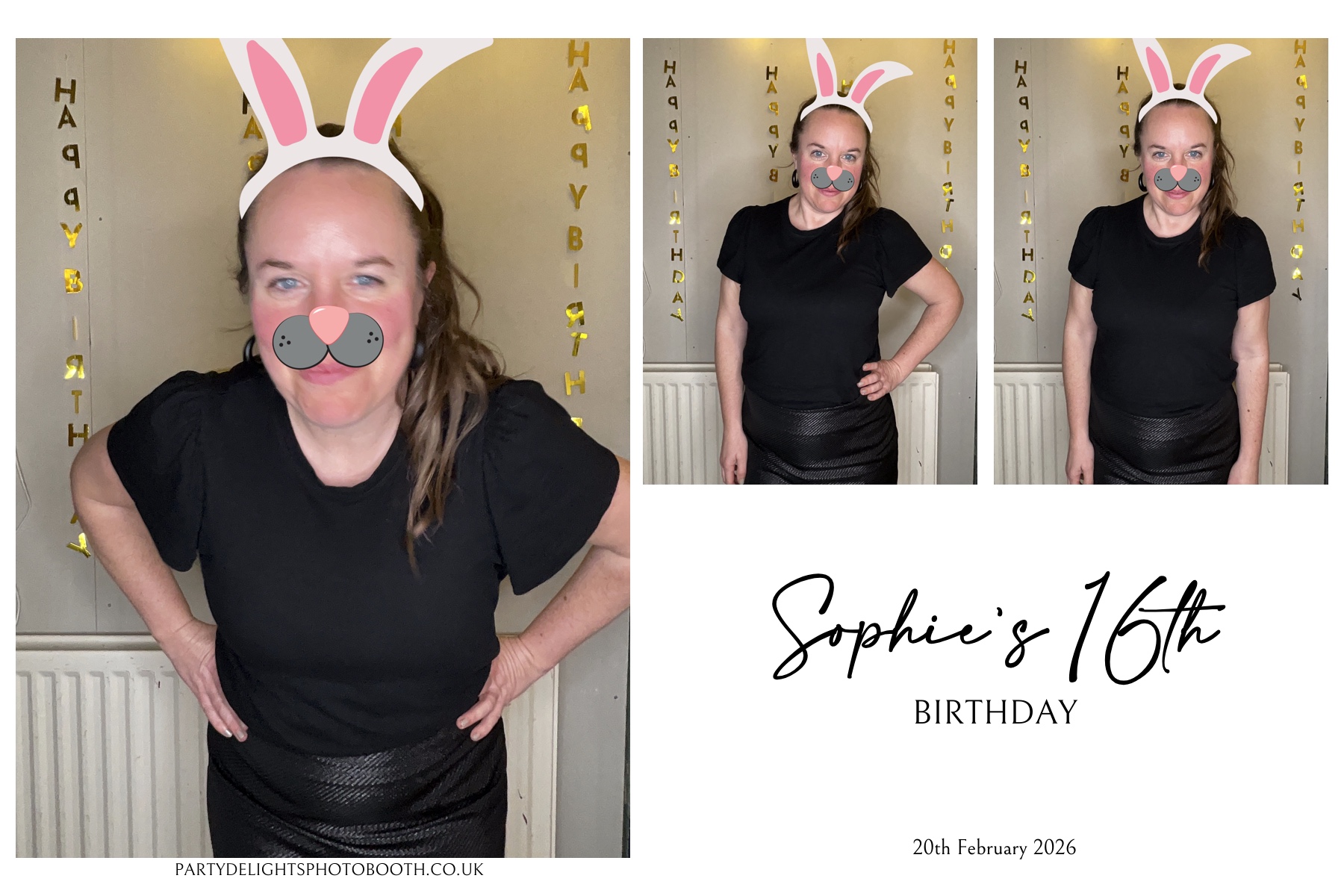 Sophie's 16th Birthday | View more photos from the event at gallery.partydelightsphotobooth.co.uk/u/PartyDelightsPhotoBooth/Sophies-16th-Birthday-0