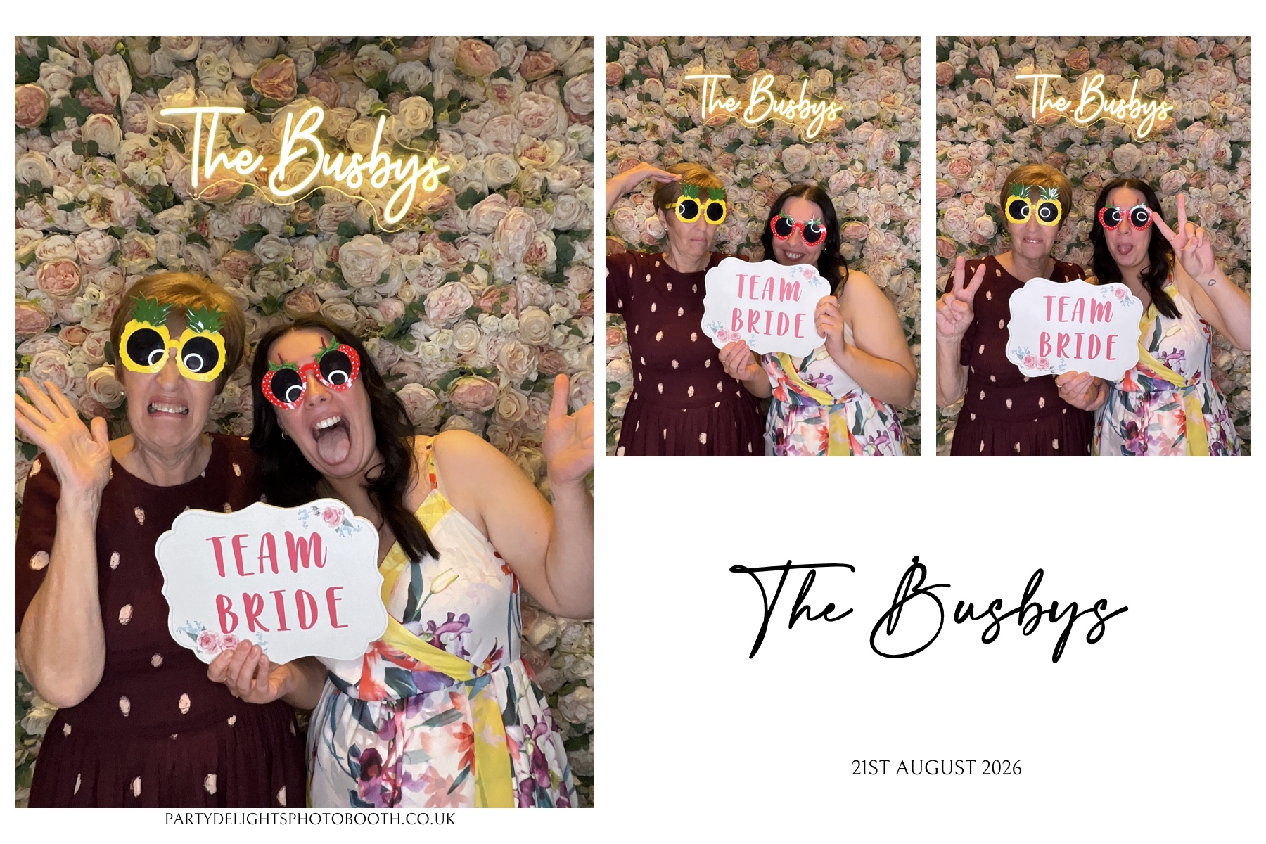 The Busbys | View more photos from the event at gallery.partydelightsphotobooth.co.uk/u/PartyDelightsPhotoBooth/The-Busbys