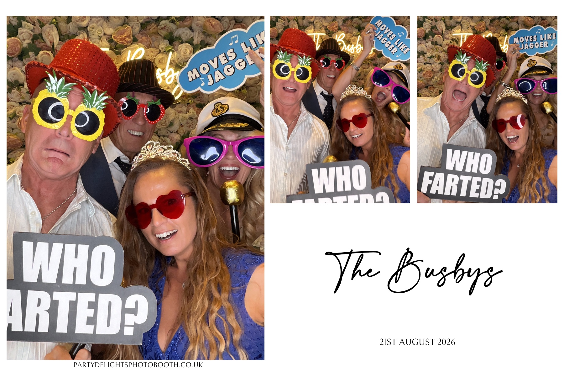 The Busbys | View more photos from the event at gallery.partydelightsphotobooth.co.uk/u/PartyDelightsPhotoBooth/The-Busbys