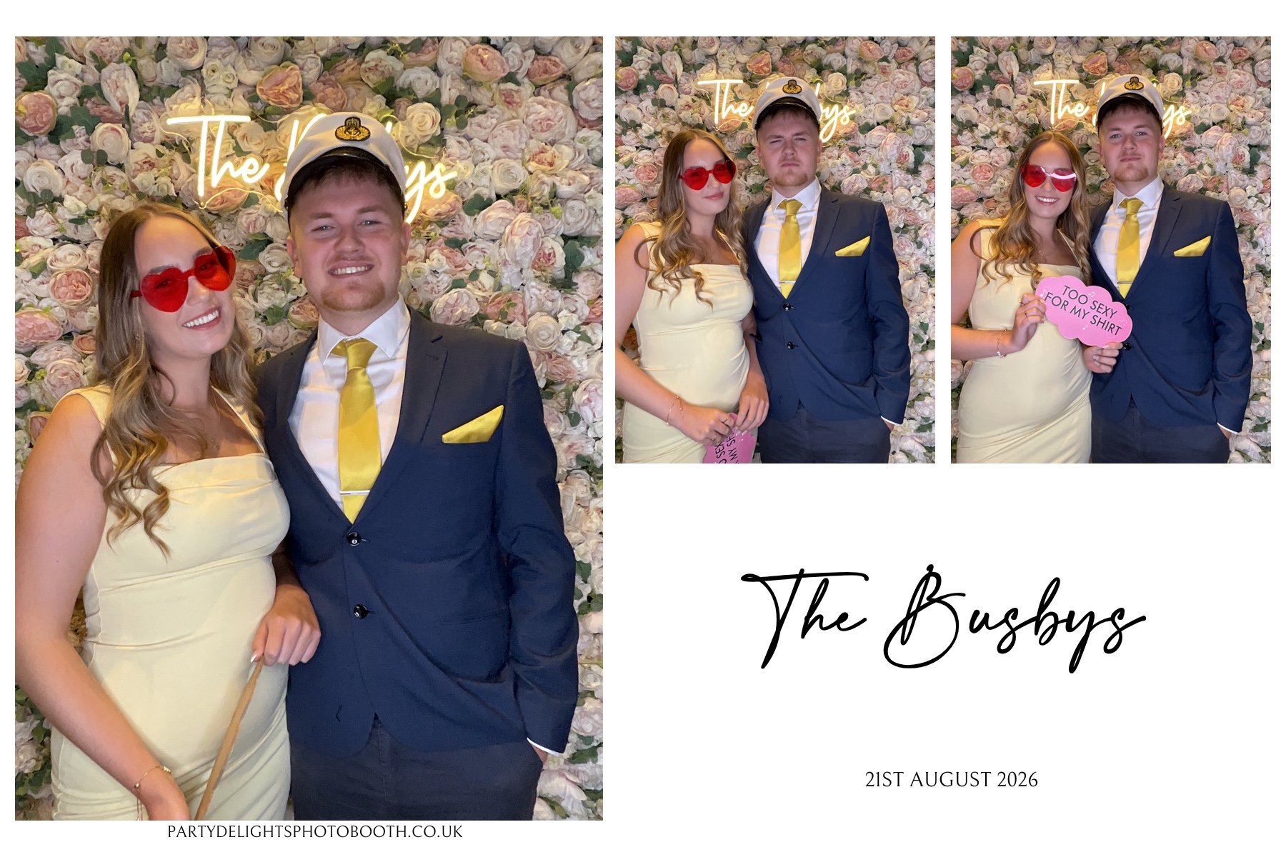 The Busbys | View more photos from the event at gallery.partydelightsphotobooth.co.uk/u/PartyDelightsPhotoBooth/The-Busbys