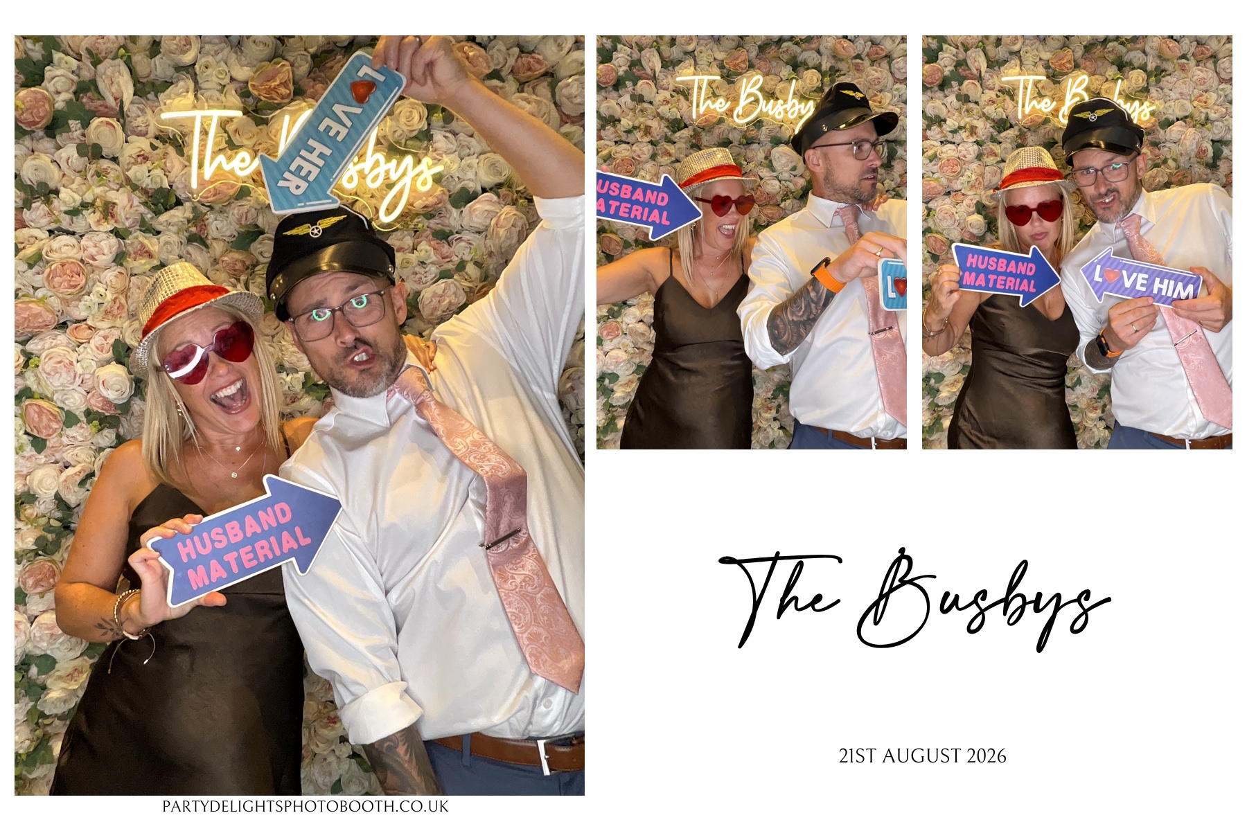 The Busbys | View more photos from the event at gallery.partydelightsphotobooth.co.uk/u/PartyDelightsPhotoBooth/The-Busbys