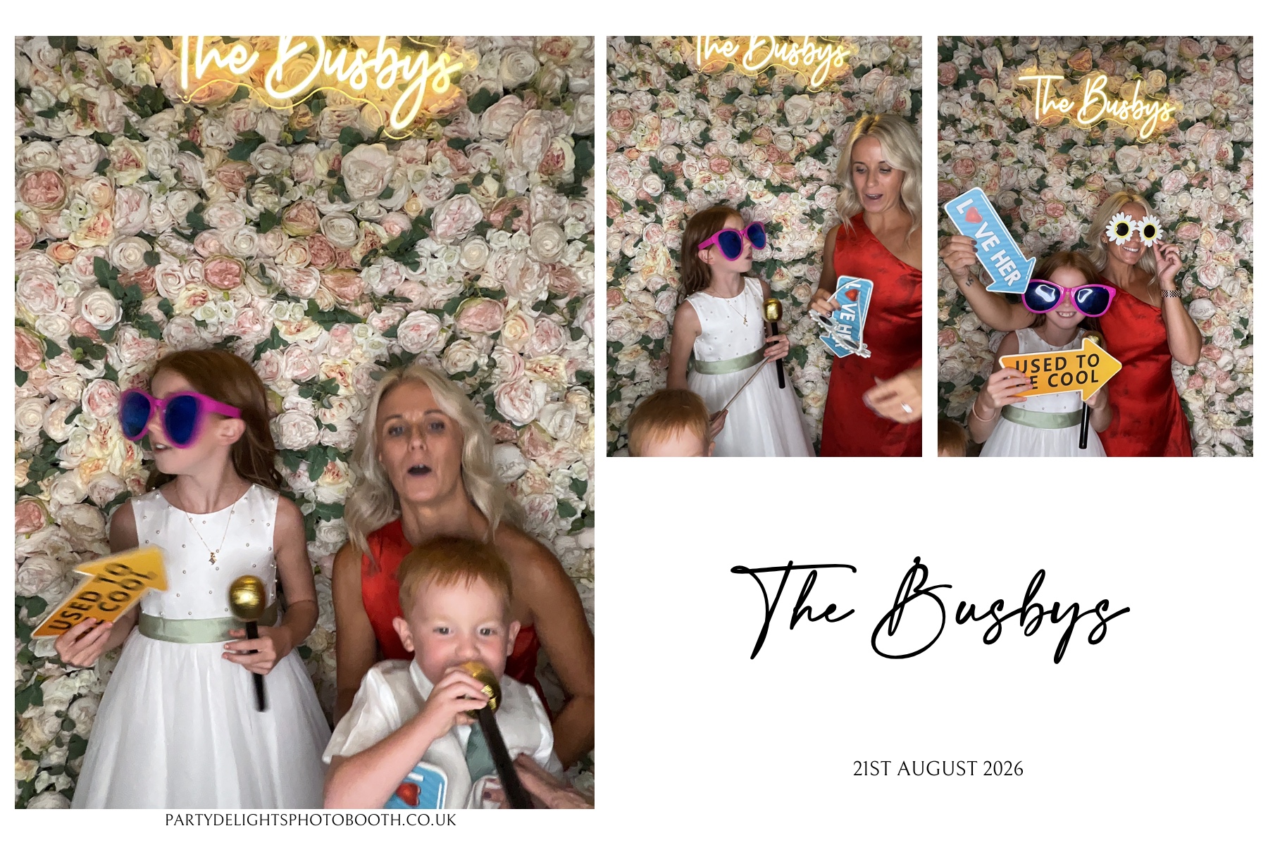 The Busbys | View more photos from the event at gallery.partydelightsphotobooth.co.uk/u/PartyDelightsPhotoBooth/The-Busbys
