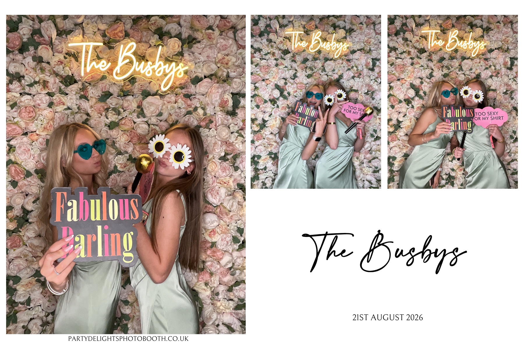 The Busbys | View more photos from the event at gallery.partydelightsphotobooth.co.uk/u/PartyDelightsPhotoBooth/The-Busbys