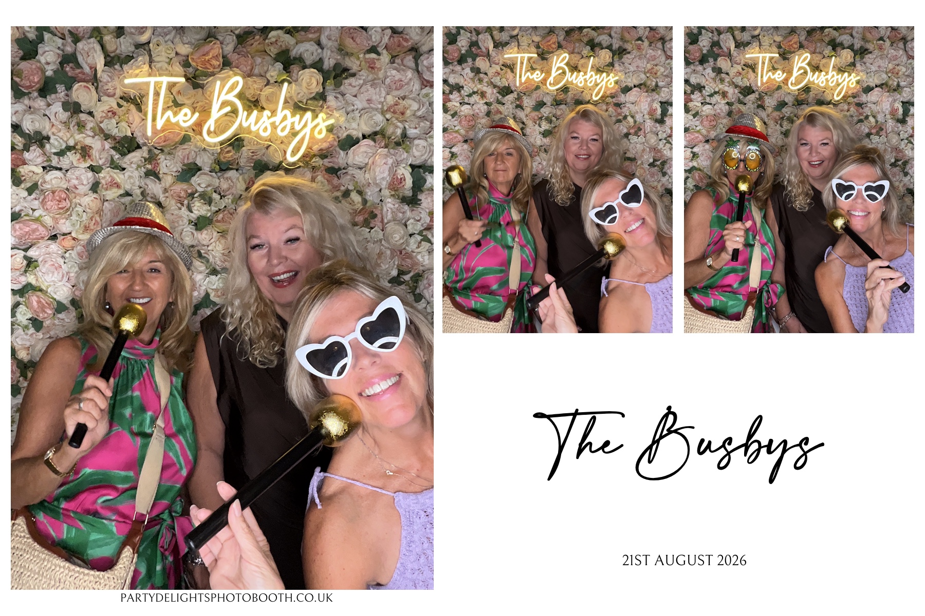 The Busbys | View more photos from the event at gallery.partydelightsphotobooth.co.uk/u/PartyDelightsPhotoBooth/The-Busbys