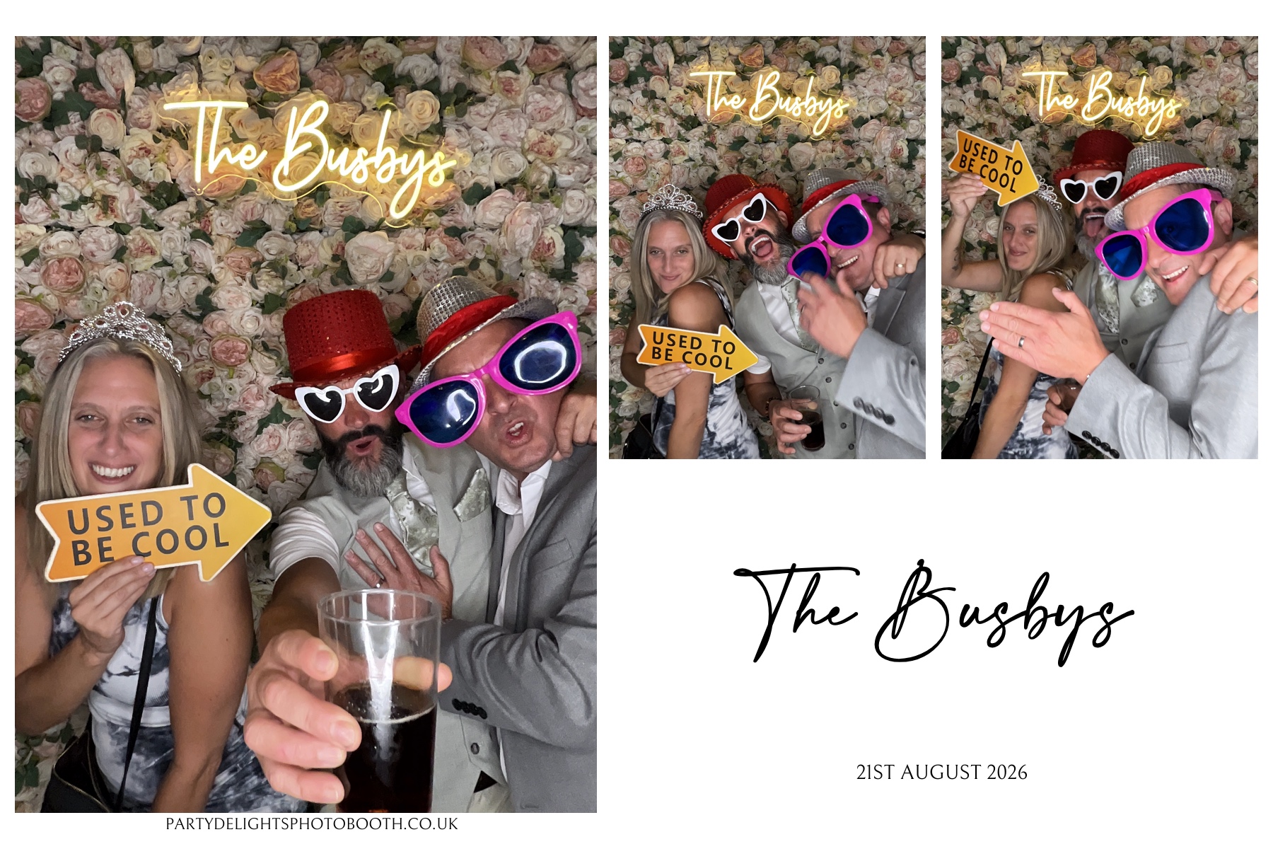 The Busbys | View more photos from the event at gallery.partydelightsphotobooth.co.uk/u/PartyDelightsPhotoBooth/The-Busbys